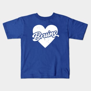 Vintage Bruins School Spirit // High School Football Mascot // Go Bruins Kids T-Shirt